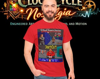 Wolfenstein 3D  - Former German Leader DeathCam FPS Gameplay T-Shirt - 1990s PC