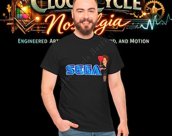 Beavis and Butt-Head Sega Genesis Retro Video Game T-Shirt | 16-Bit | Sega Logo