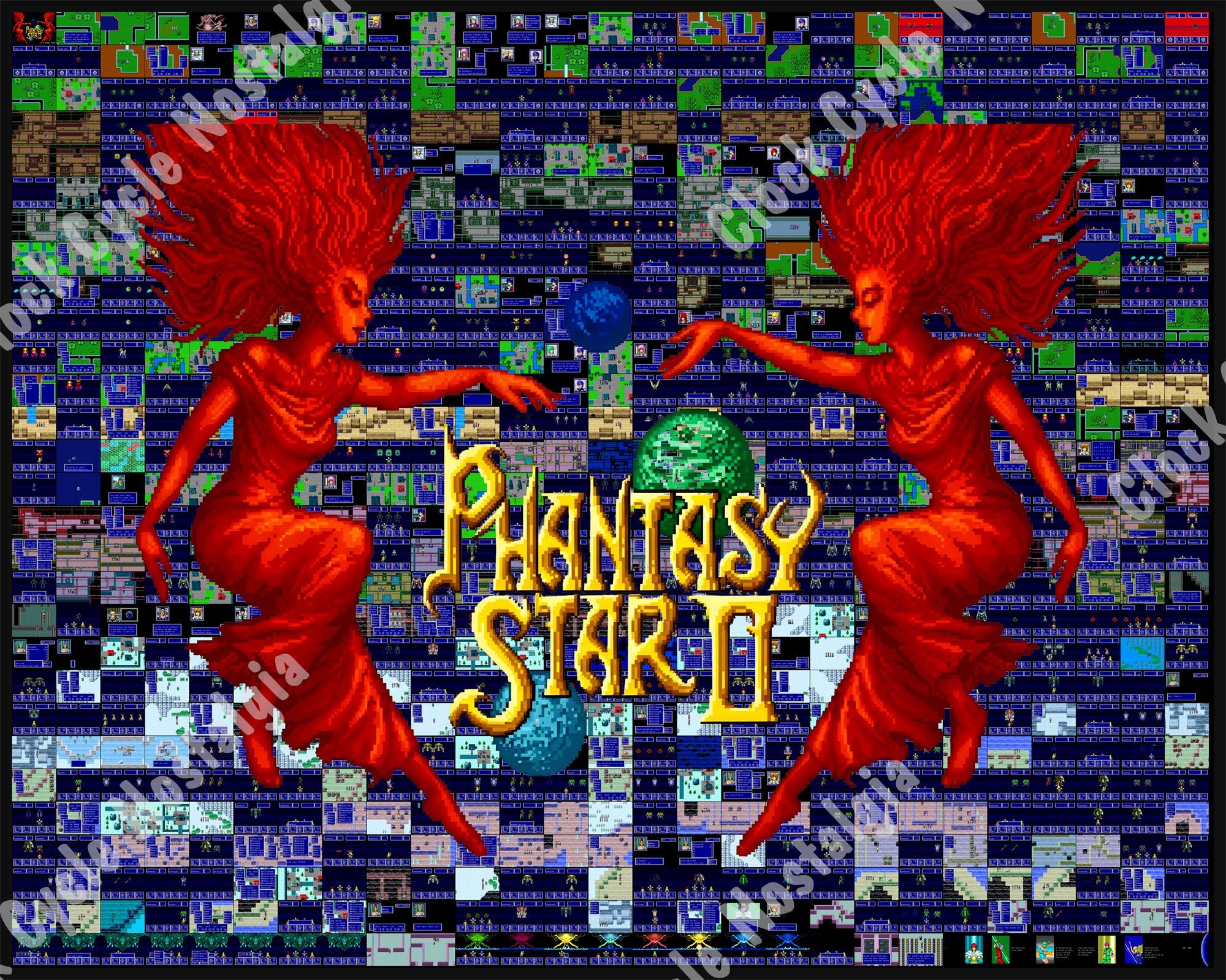 Phantasy Star Poster - Etsy