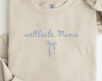 Mama Sweatshirt Minimalist | Best Mama Sweater | Cute Mom Gift | Gildan 18000 Crewneck | Aesthetic Mama Pullover | Gift for Mom