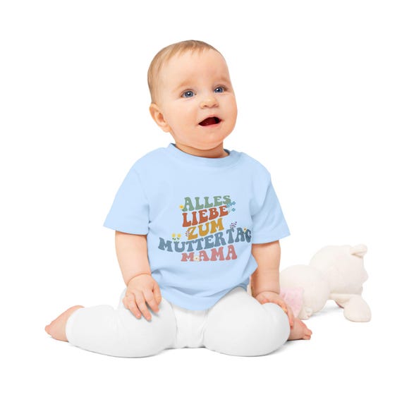 Muttertag Baby Shirt | Muttertagsgeschenk Baby | Geschenk für Mama | Baby Muttertag Outfit | Erster Muttertag