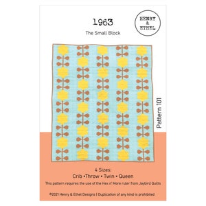 1963 Quilt Pattern (Small Block Version)