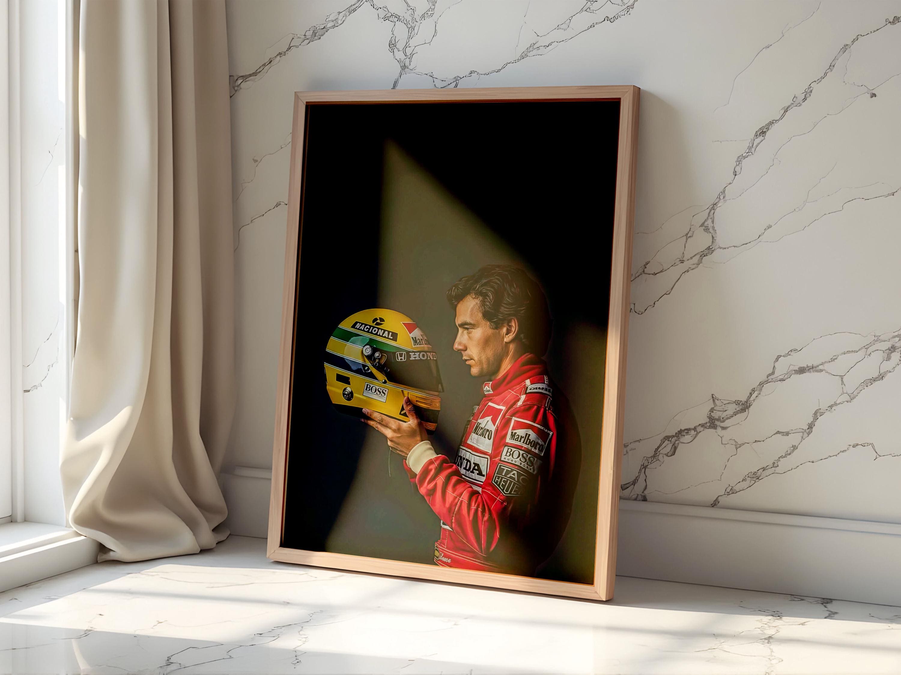 Ayrton senna signed - Etsy 日本