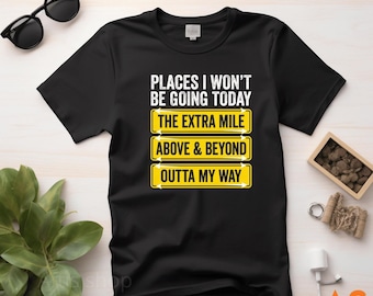 Lustiges Zitat zum Thema Faulheit (PNG): Orte, die ich heute nicht besuchen werde (PNG) – Humorvolle Grafik mit Motivationsmotivation (Digitaler Download)