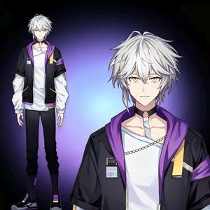 Premade Live2D Vtuber Model: Ready to Use, VTubeStudio Compatible
