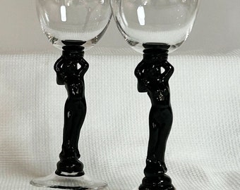 Naked Lady Glasses - Set of 2