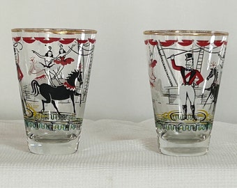 Circus Glasses - Set of 2