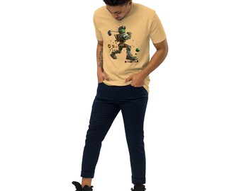 Golfer Geschenk Lustig | Lustiges Golf Shirt | Humor Tee | Geschenk für Golfer | Roboter Golf Baumwolle Teec