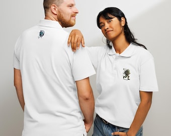 Polospieler Geschenk Lustig | Lustiges Sport-Shirt | Humor Tee | Geschenk für Polospieler | Roboter Print T-Shirt