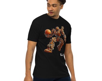 Basketball Spieler Geschenk Lustig | Lustiges Sport-Shirt | Humor Tee | Geschenk für Basketball Spieler | Roboter