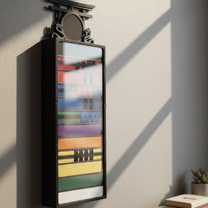 Black 12 Belt Display Case - Taekwondo - 3D printed