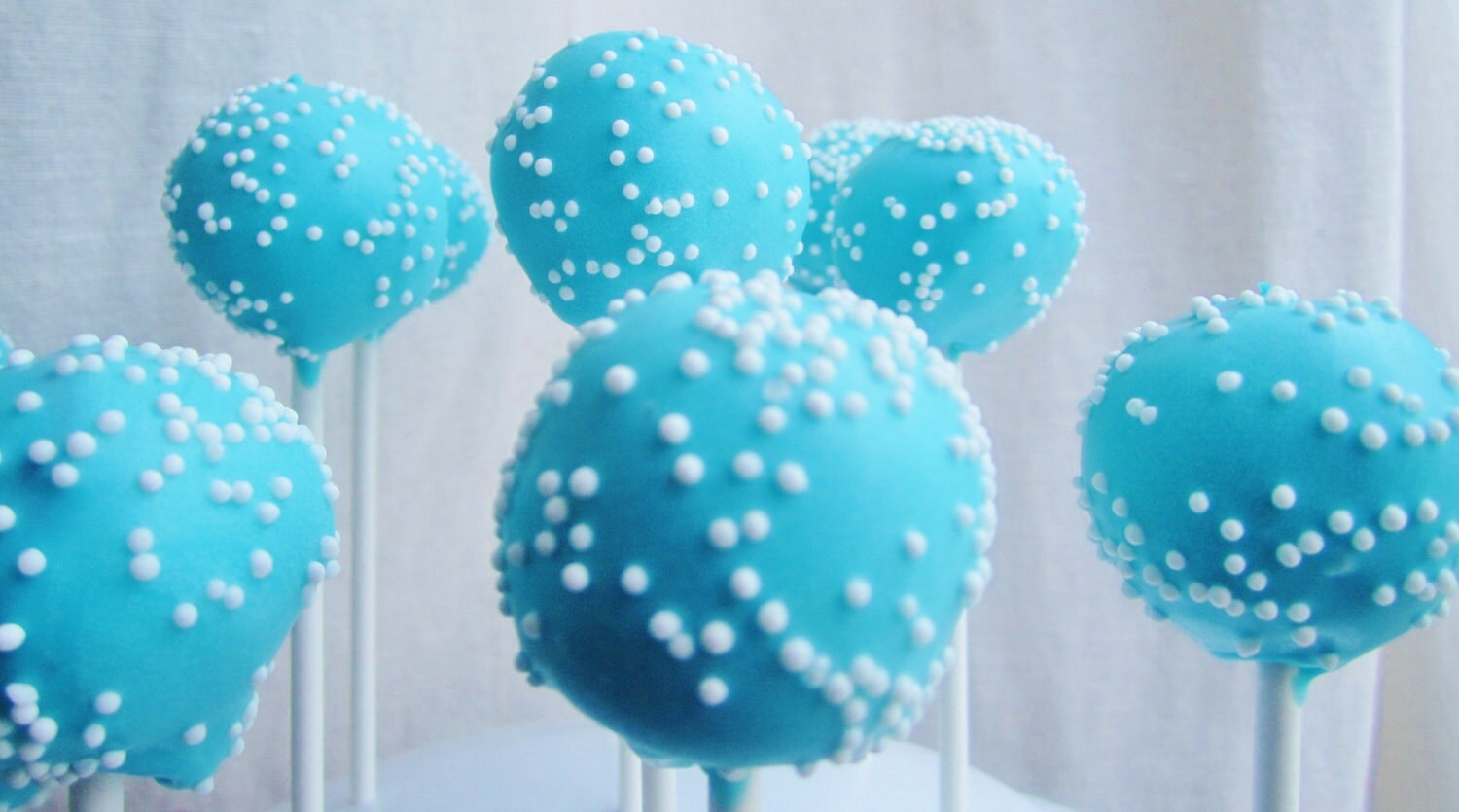 Baby Blue Cake Pops Etsy