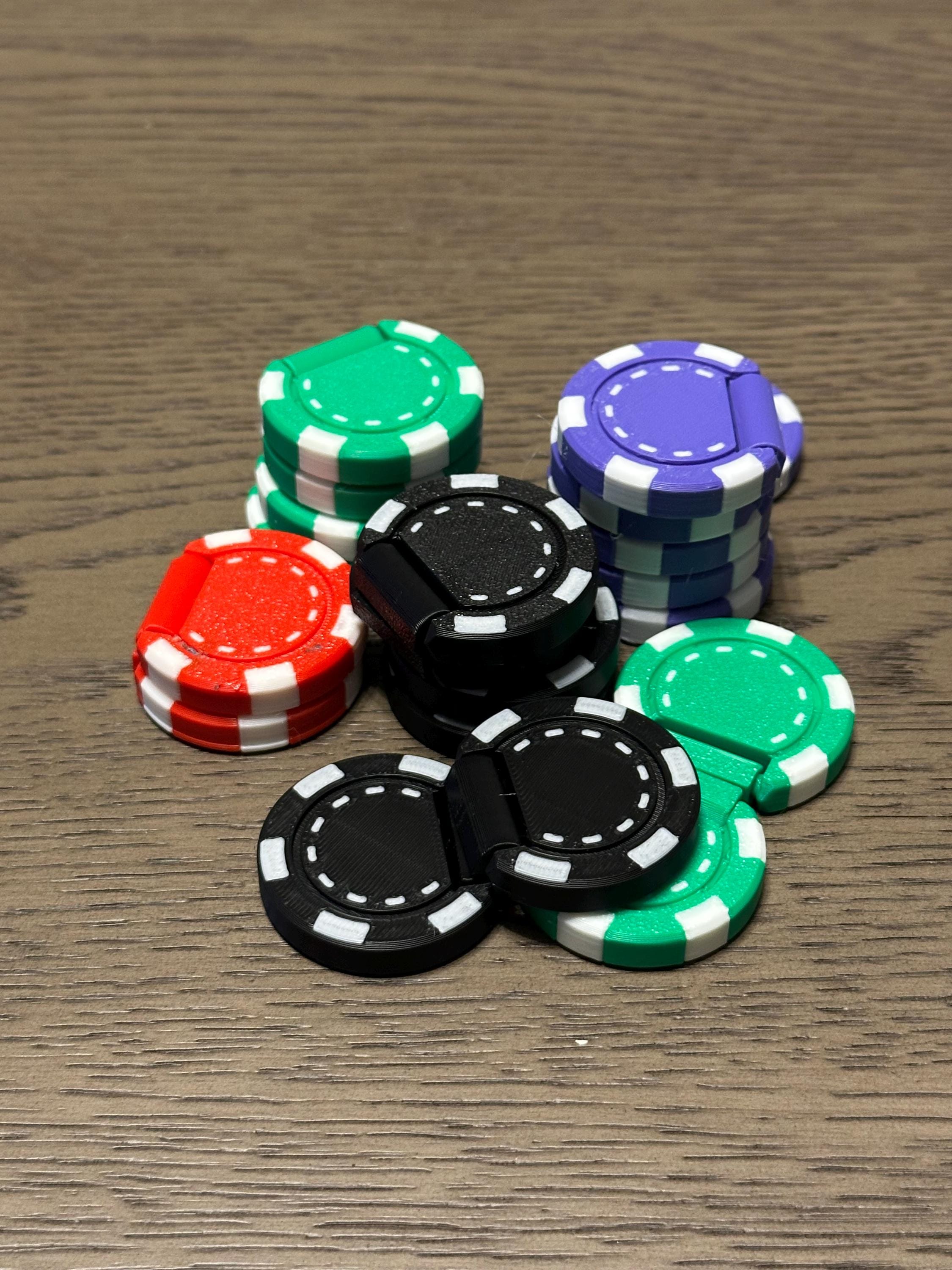 Curseur Fidget Poker En Métal – Mécanisme Magnétique – Anti-stress, Clic Sensoriel – Acier Inoxydable – Cadeau Adulte EDC