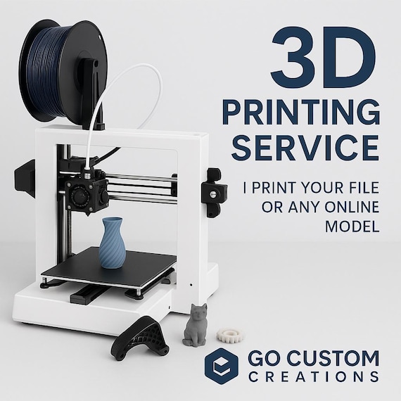 Custom 3D Printing Service • Print Your File • Pay-Per-Print • 3D Print On Demand • Upload STL • Custom Plastic Parts