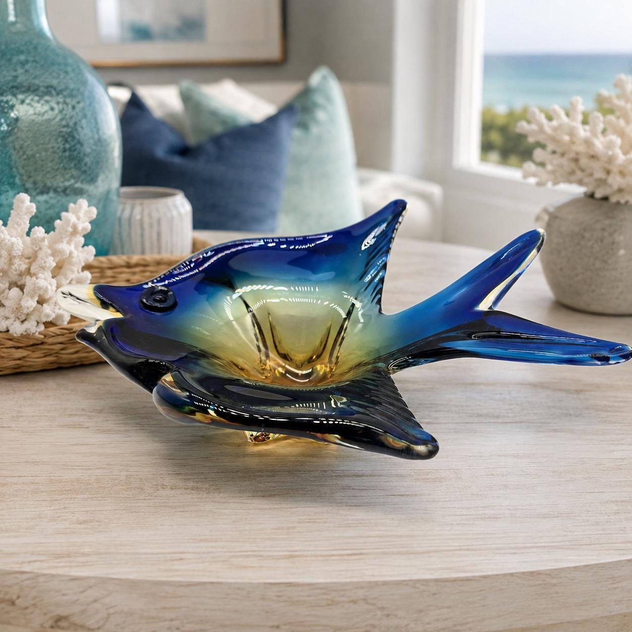 Vintage Glass Fish Murano - Etsy