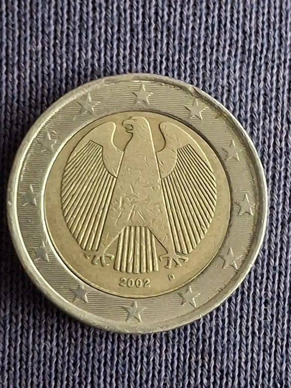 Rare 2 Euro Coin From 2002. 