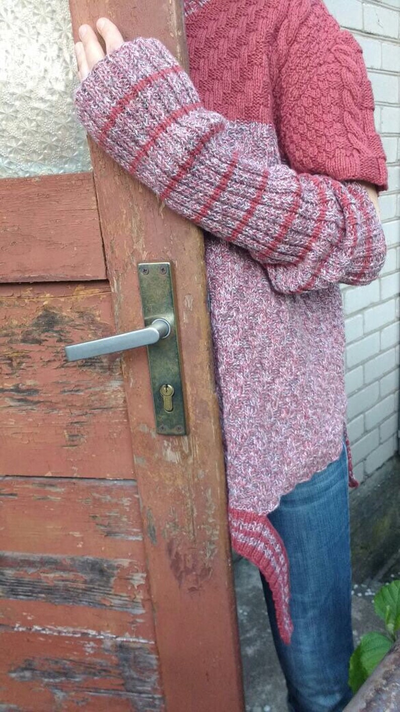 Cozy Oversized Sweater \u2022 Marled Rose