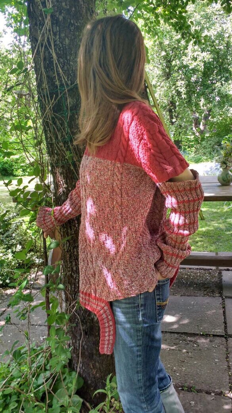Cozy Oversized Sweater \u2022 Marled Rose