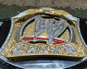 Handmade Premium Spinner Championship Title Belt | 5mm Zinc Alloy HD Plates | Genuine Cowhide Leather | Adult Size