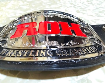 Ring of Honor Championship Belt | Handmade CNC Premium HD Quality Wrestling Title Belt