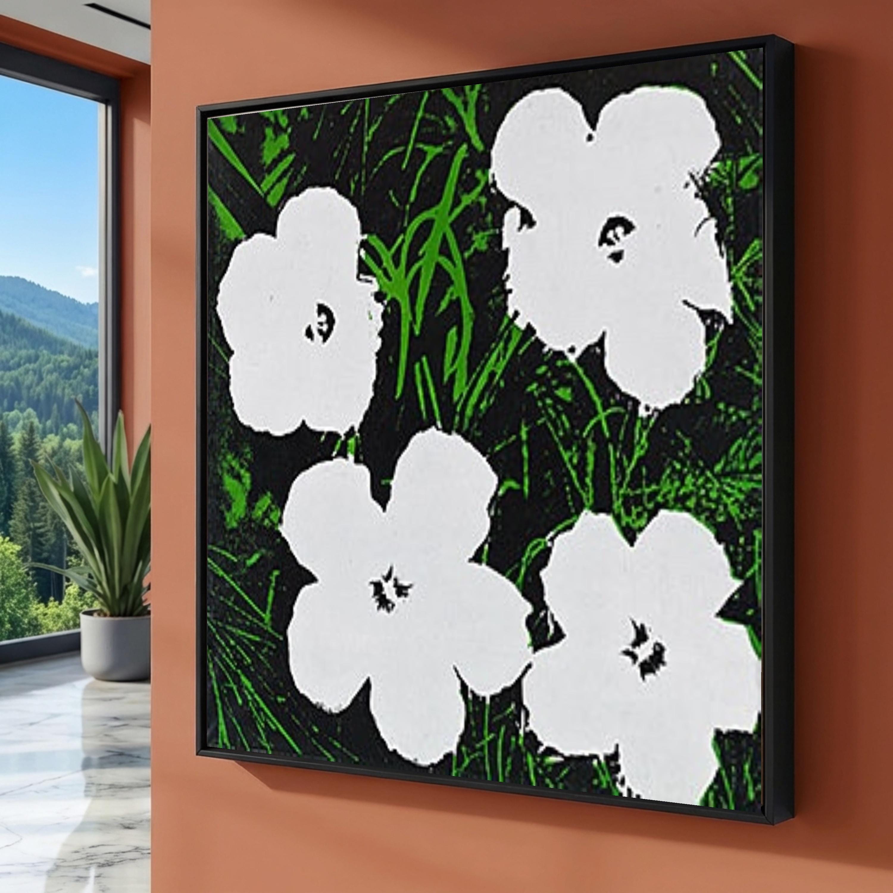Andy warhol flowers - Etsy 日本