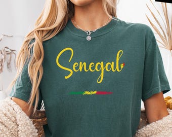 Senegal 2026 Cup T-Shirt, Senegal Fan Gift, Unisex Travel Pride Shirt