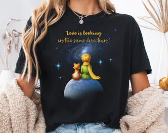 The Little Prince Shirt, Fox Quote, Book Lover Tee