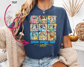 Custom Family Trip Shirt, Personalized Vacation Tee, Matching Group Shirt