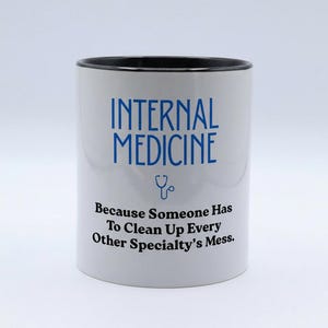 Innere Medizin Arzt Tasse - Lustiges Arzt Geschenk