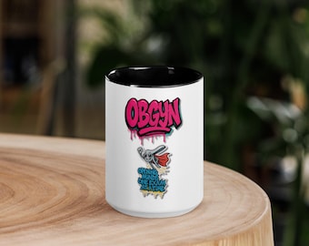 Taza divertida de ginecología: Espéculo de superhéroe, regalo médico feminista