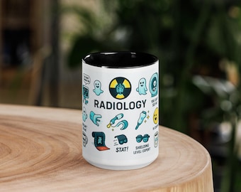 Radiology Mug: Funny X-Ray Tech Gift, Medical Humor Coffee Cup