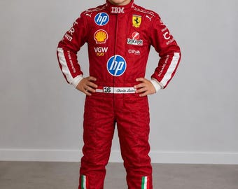 Tuta da corsa F1 personalizzata / Replica di Max Verstappen, Karting e Sim Racing