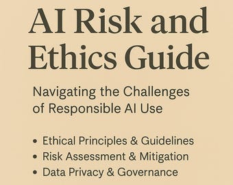 Responsible AI Usage Policy | Ethical AI Framework for Businesses | Digital Download