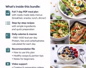 Higt protein digital Meal Plan for beginner  (PDF)