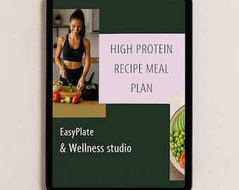 HIGH PROTEIN recipe meal plan PDF