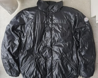 Vintage Moncler 90s Grenoble Black Puffer Jacket