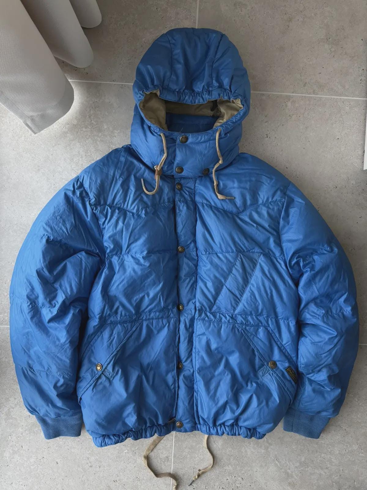 Vintage 90's Blue Polo Ralph Lauren Puffer Jacket With Hood - Etsy