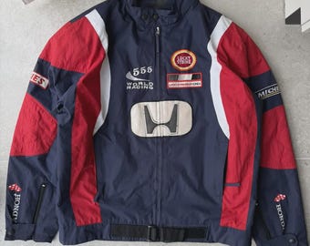 Honda Vintage Men's Racing Jacket - Etsy