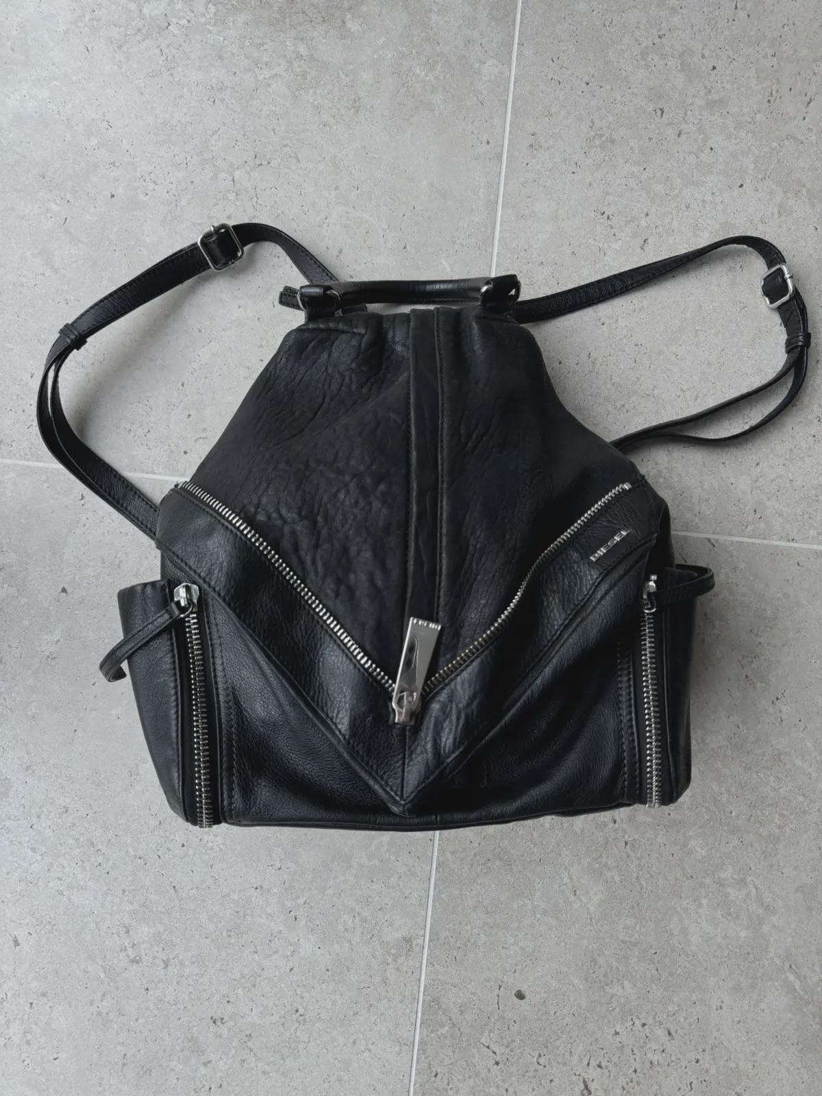 Diesel Zipper Backpack - Etsy