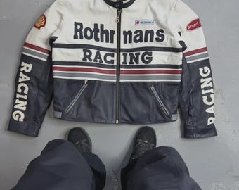中古ヴィンテージ 2000年代 レーシングアーバンレザージャケット