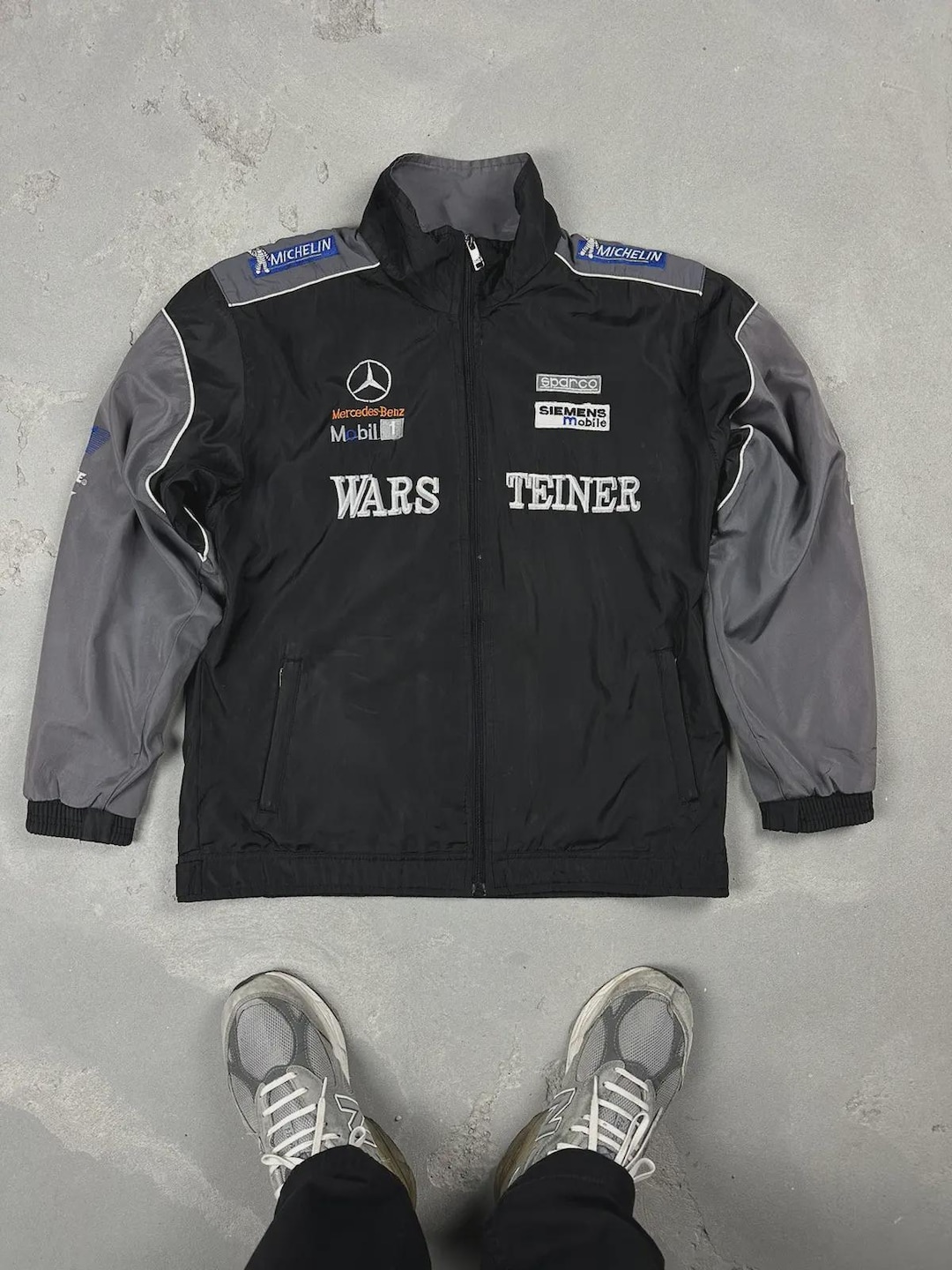 Formula 1 Retro Racing Jacket Mercedes Benz Mclaren Formula 1 Vintage Racing Jacket - Etsy