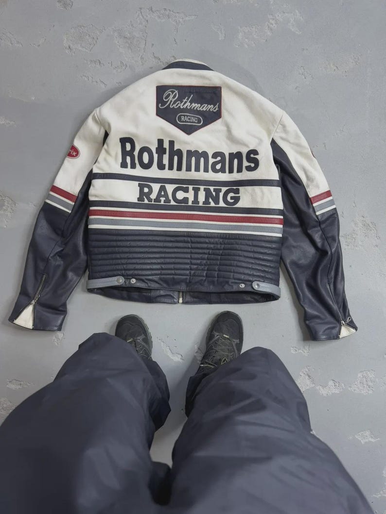 Rothmans Rally Jacket Suzuki Rothmans Racing Leather Jacket Vintage RARE - Etsy