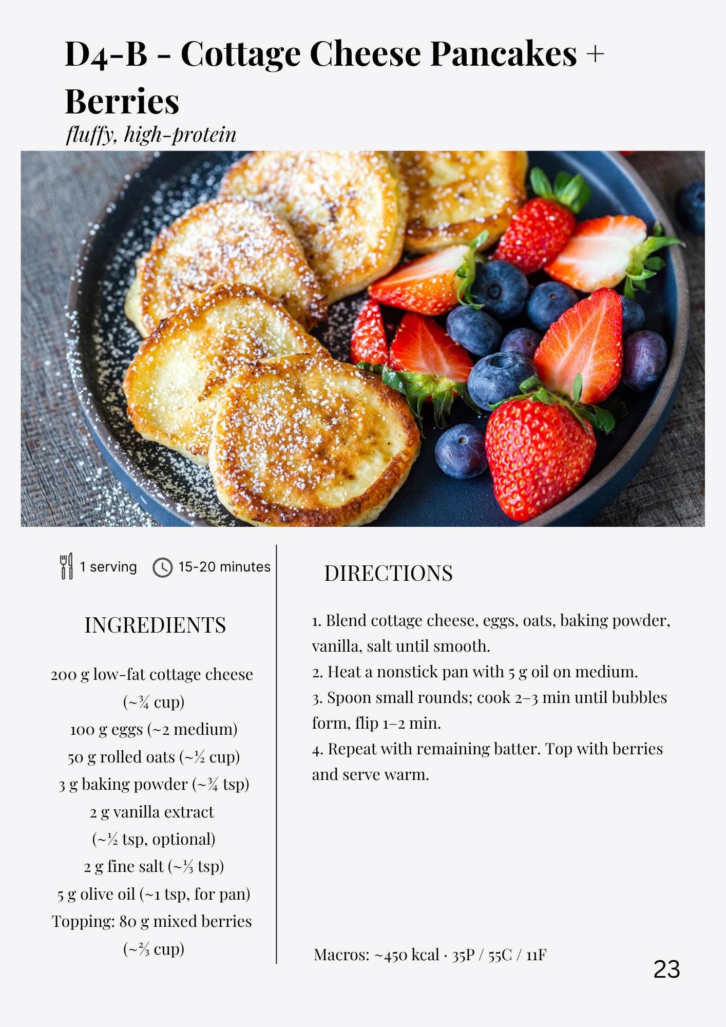 The Prep Plan.pdf High Protein Meal Prep Plan PDF | Weekly Meal Planner + Grocery List ...