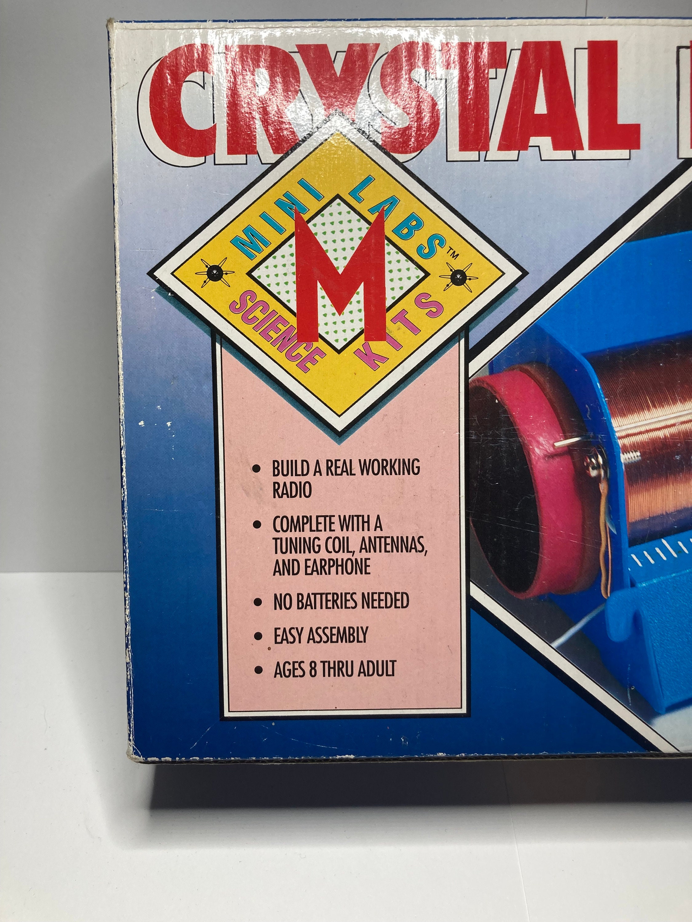 Crystal Radio Kit Vintage Nuevo Stock Viejo Etsy México