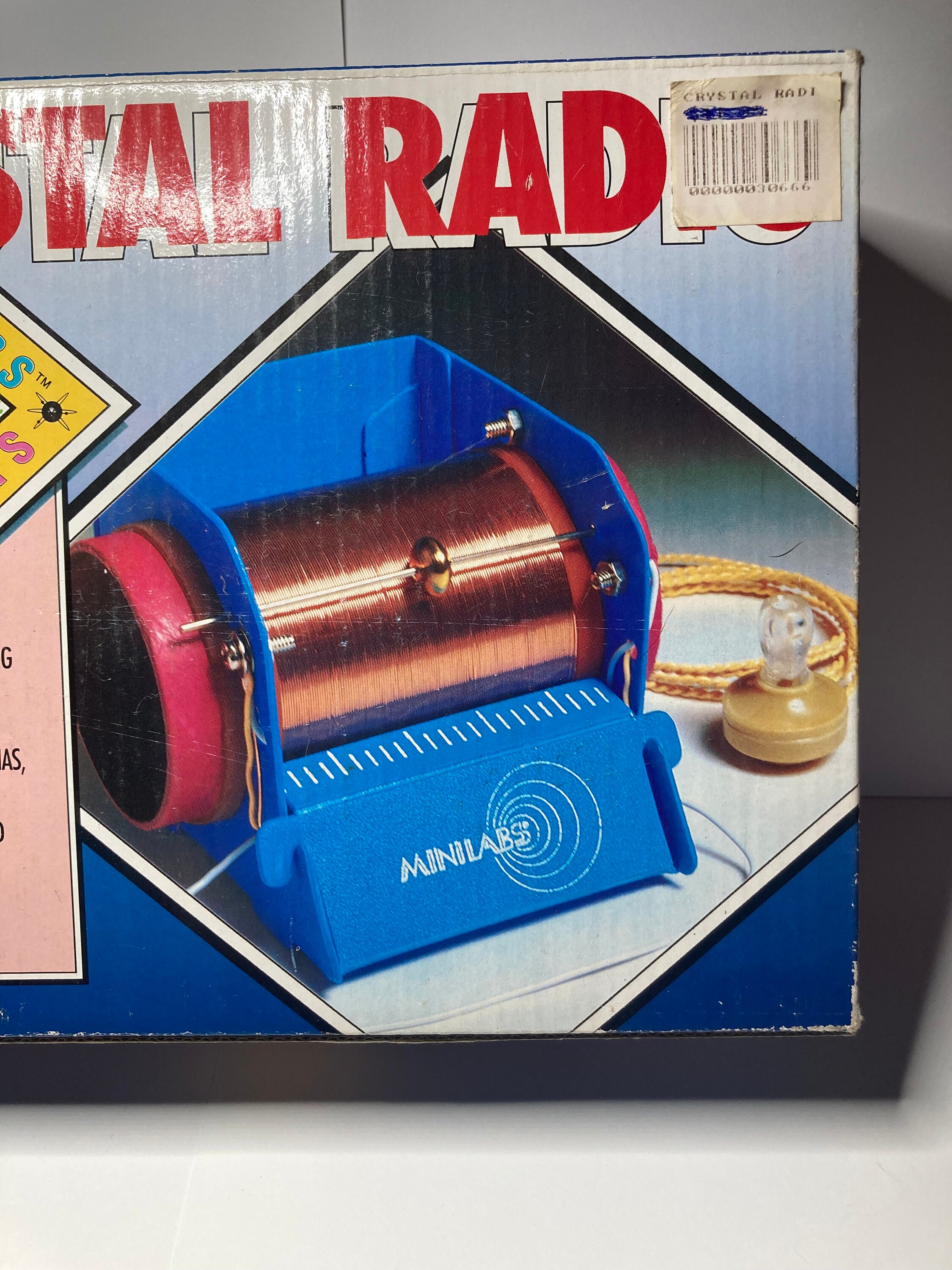 Crystal Radio Kit Vintage Nuevo Stock Viejo Etsy México