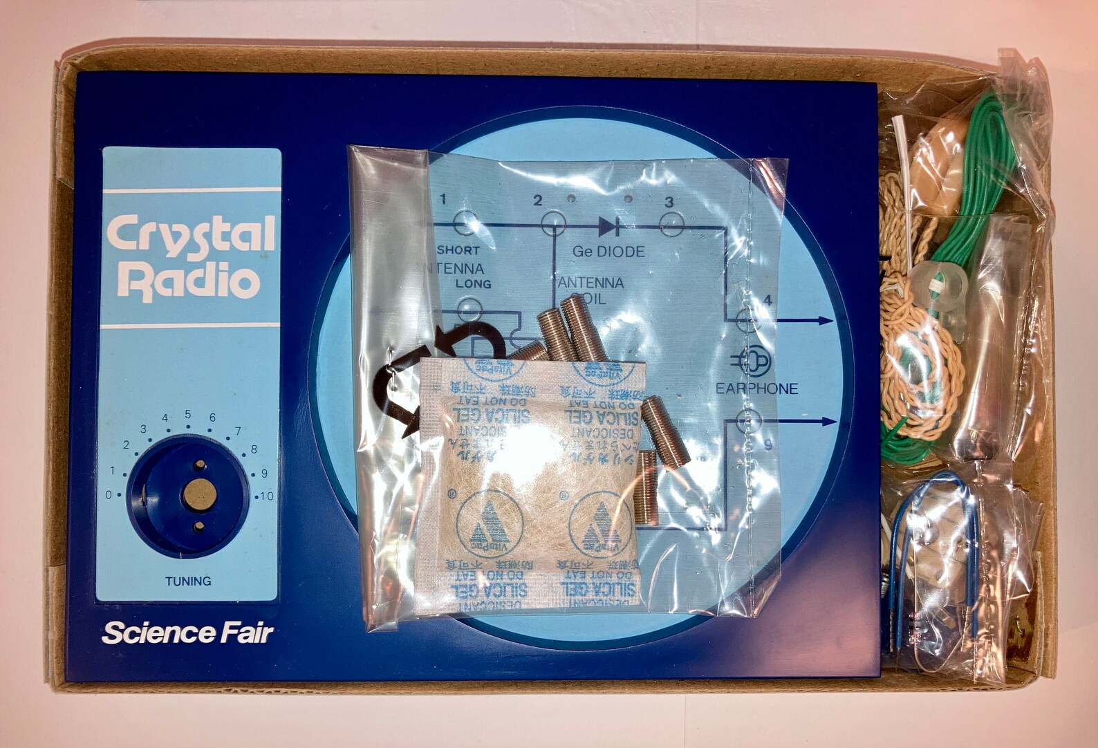 Crystal Radio Kit Science Fair 28177 Vintage New Old Stock Etsy