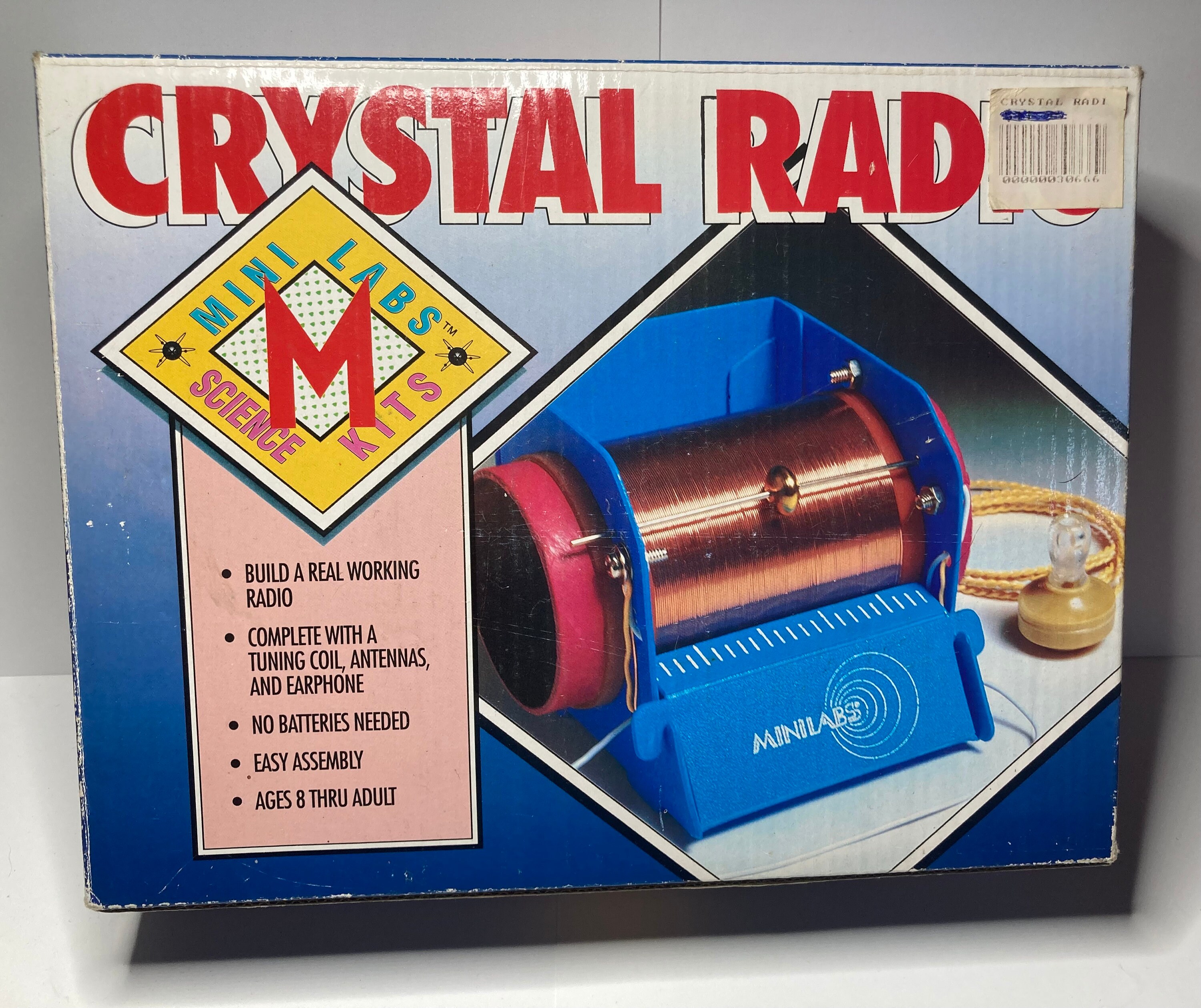 Crystal Radio Kit Vintage Nuevo Stock Viejo Etsy México