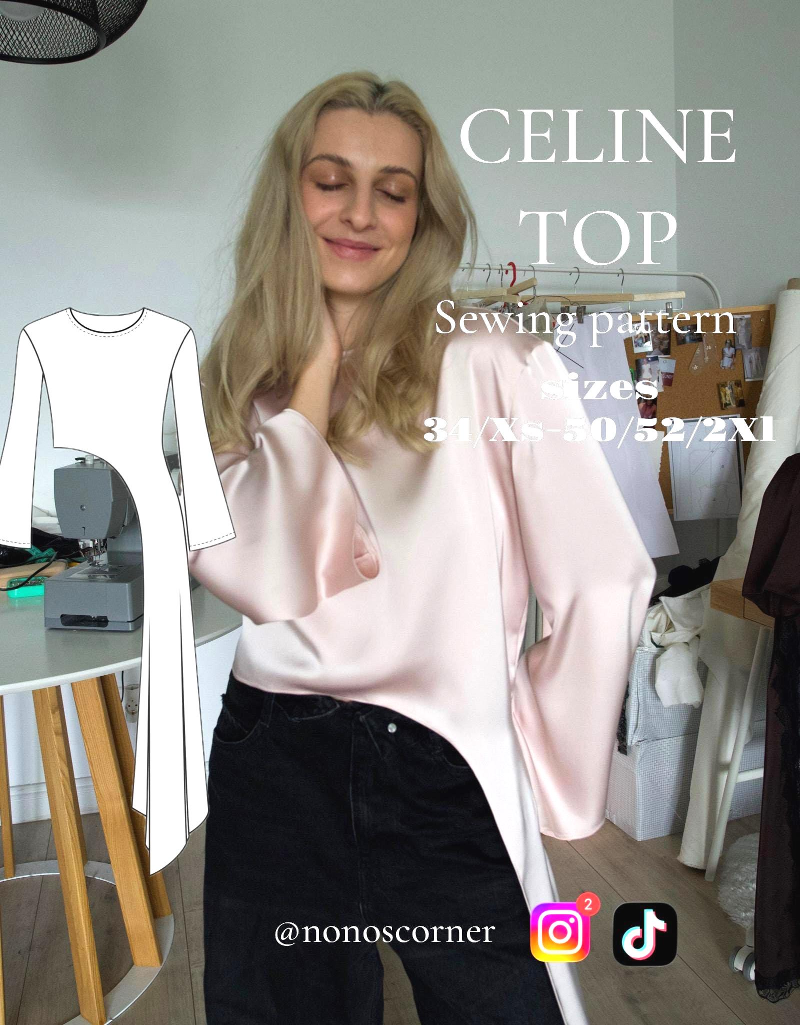 Celine Blouse - Etsy