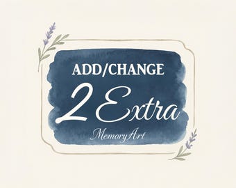 Add or Change 2 Extra Person to Photo