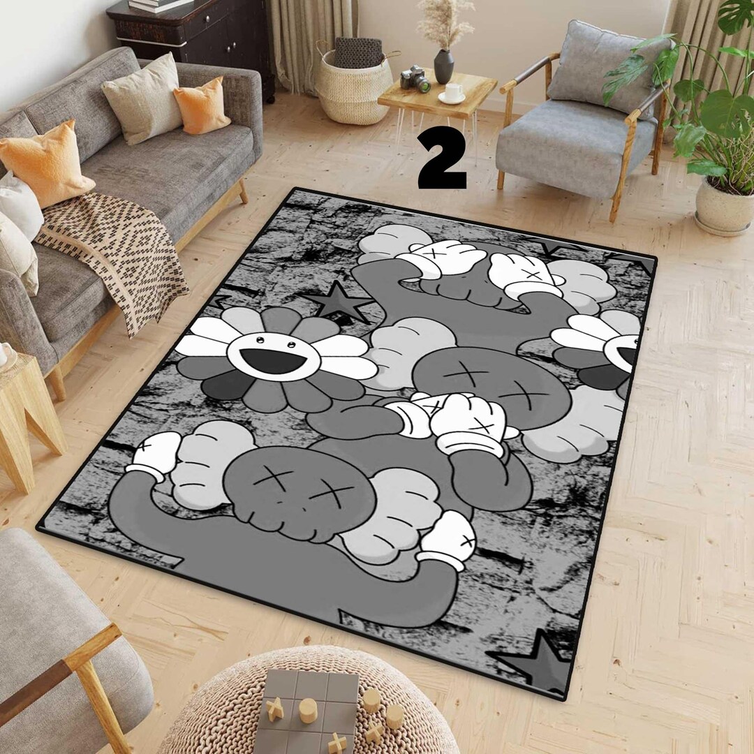 Hypebeast Rug, Hype Beast , Bearbrick Rug, Wall Art Rug,carpet, Tepic ...